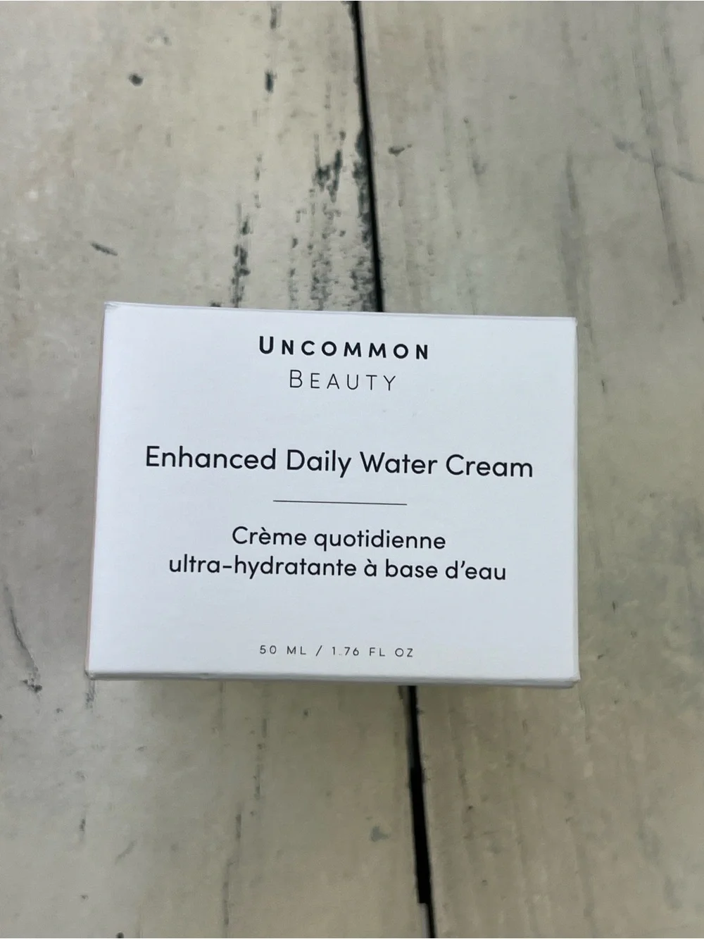 Uncommon James Enhanced Daily Water Cream — White